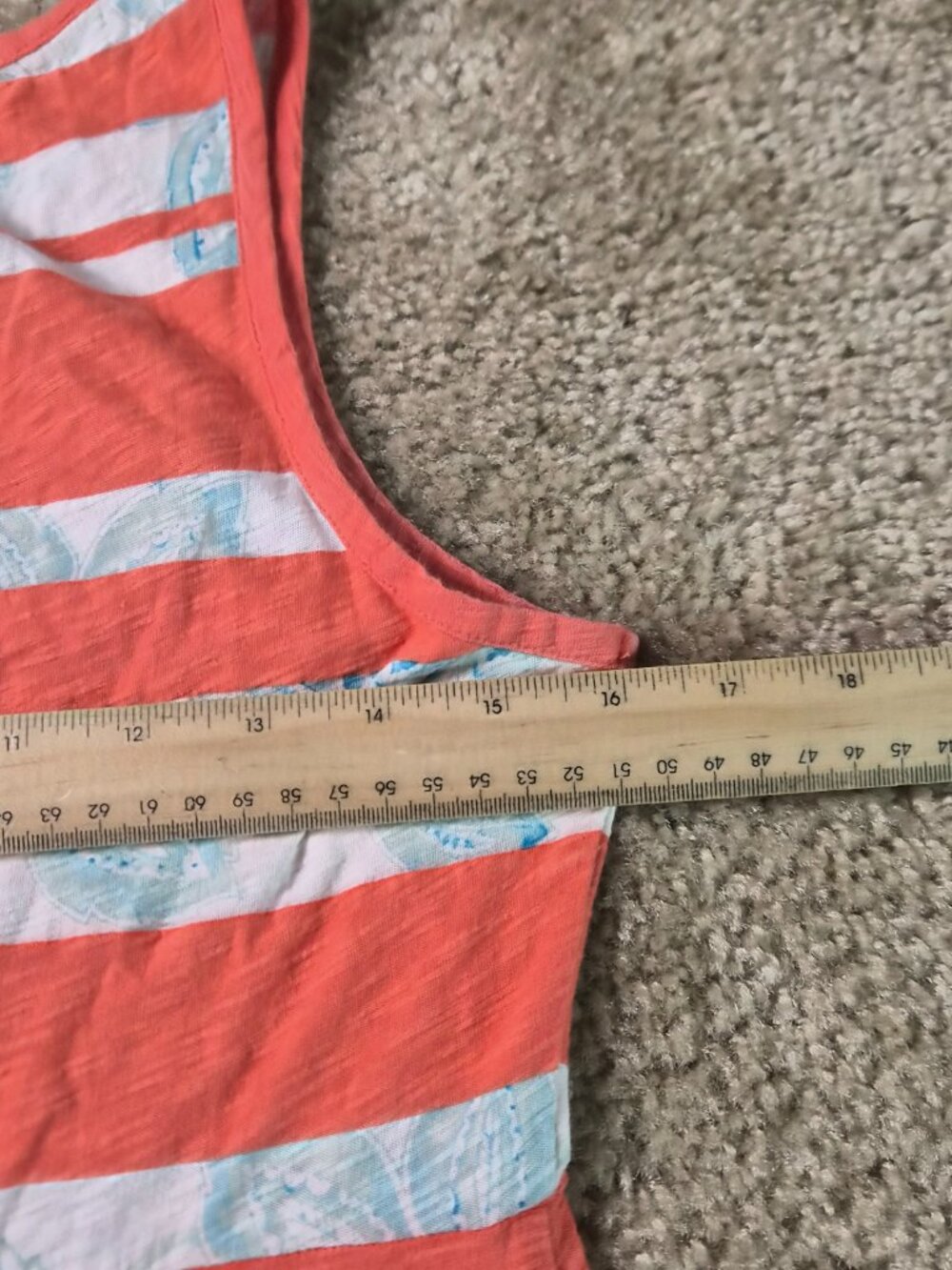 Tommy Bahama Womens Tank Mini Dress Size Small Coral Floral Stretch Summer G413 - Picture 8 of 13